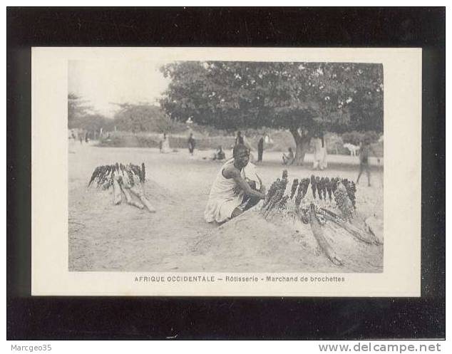 Afrique Occidentale Soudan ? Rôtisserie Marchand De Brochettes édit.labitte - Sudan