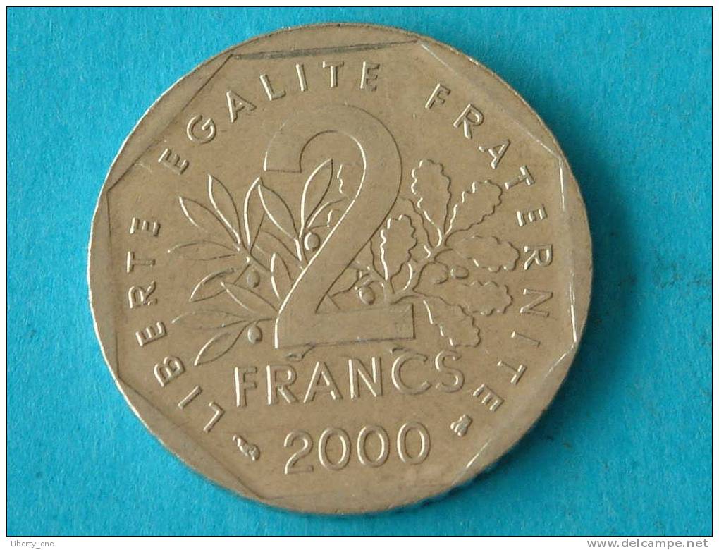 2000 - 2 FRANCS / KM 942.1 ( For Grade, Please See Photo ) !! - Autres & Non Classés