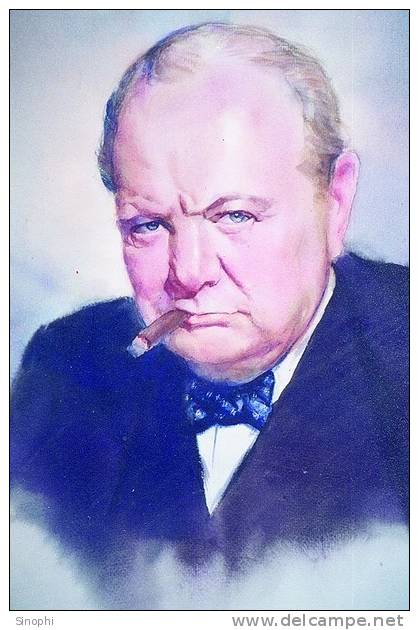 E-10zc/WC27^^   WW2 ,  Winston Churchill  , ( Postal Stationery , Articles Postaux ) - Sir Winston Churchill