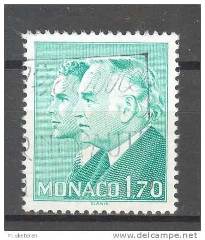 Monaco 1984 Mi. 1646   1.70 Fr. Fürst Rainier III. & Prinz Albert - Gebraucht