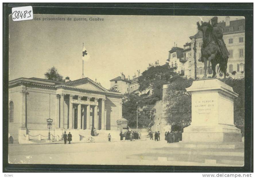 GENEVE  - AGENCE DES PRISONNIERS DE GUERRE - TB - Genève