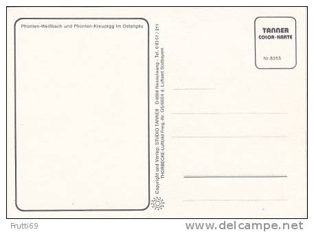 GERMANY - AK 30764 Pfronten-Weißbach Und Pfronten-Kreuzegg Im Ostallgäu - Pfronten