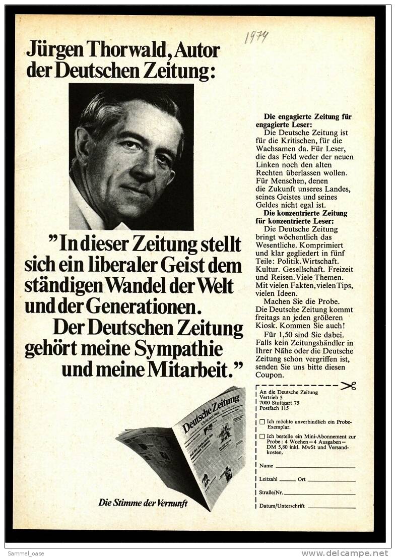 Reklame Werbeanzeige  ,  Asbach Uralt Geist Des Weines   ,  Von 1974 - Sonstige & Ohne Zuordnung