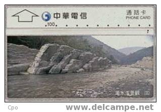 # TAIWAN 9999-5 Rock & Water 1 100 Landis&gyr   Tres Bon Etat - Taiwan (Formose)