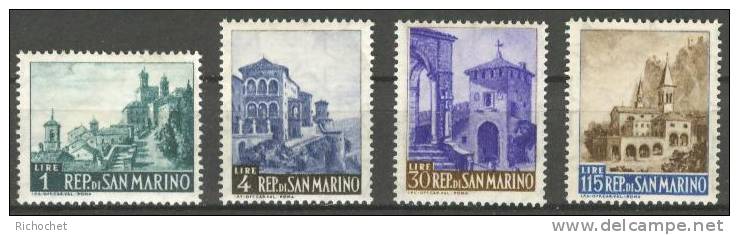 Saint-Marin N° 506 à 509 * - Unused Stamps