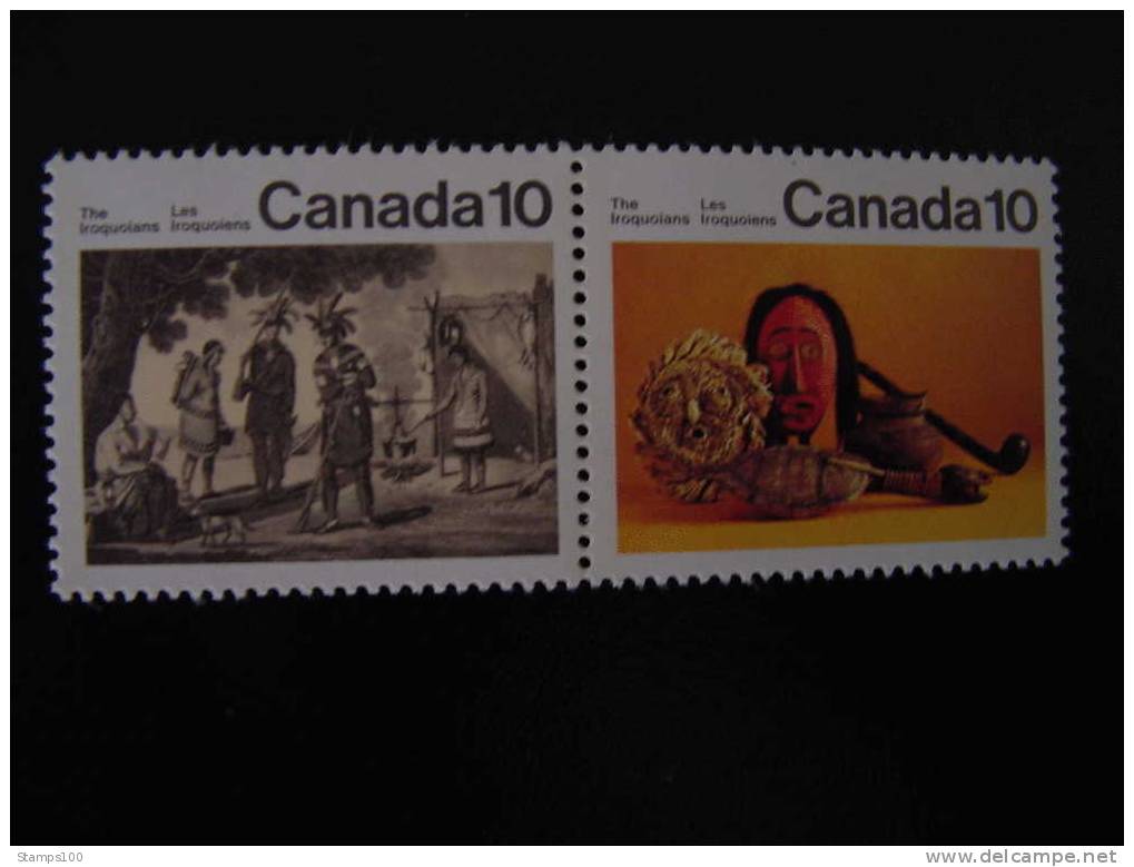 CANADA  1974  SC  570/71   PACIFIC COAST  INDIANS     MNH **               (040803) - Neufs