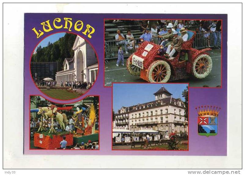 - FRANCE . HAUTE GARONNE . LUCHON . LA FÊTE DES FLEURS VUES MULTIPLES - Karneval - Fasching