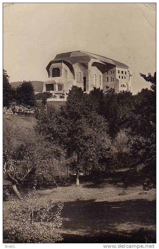 GOETHEANUM  DORNACH         Old Postcard - Dornach