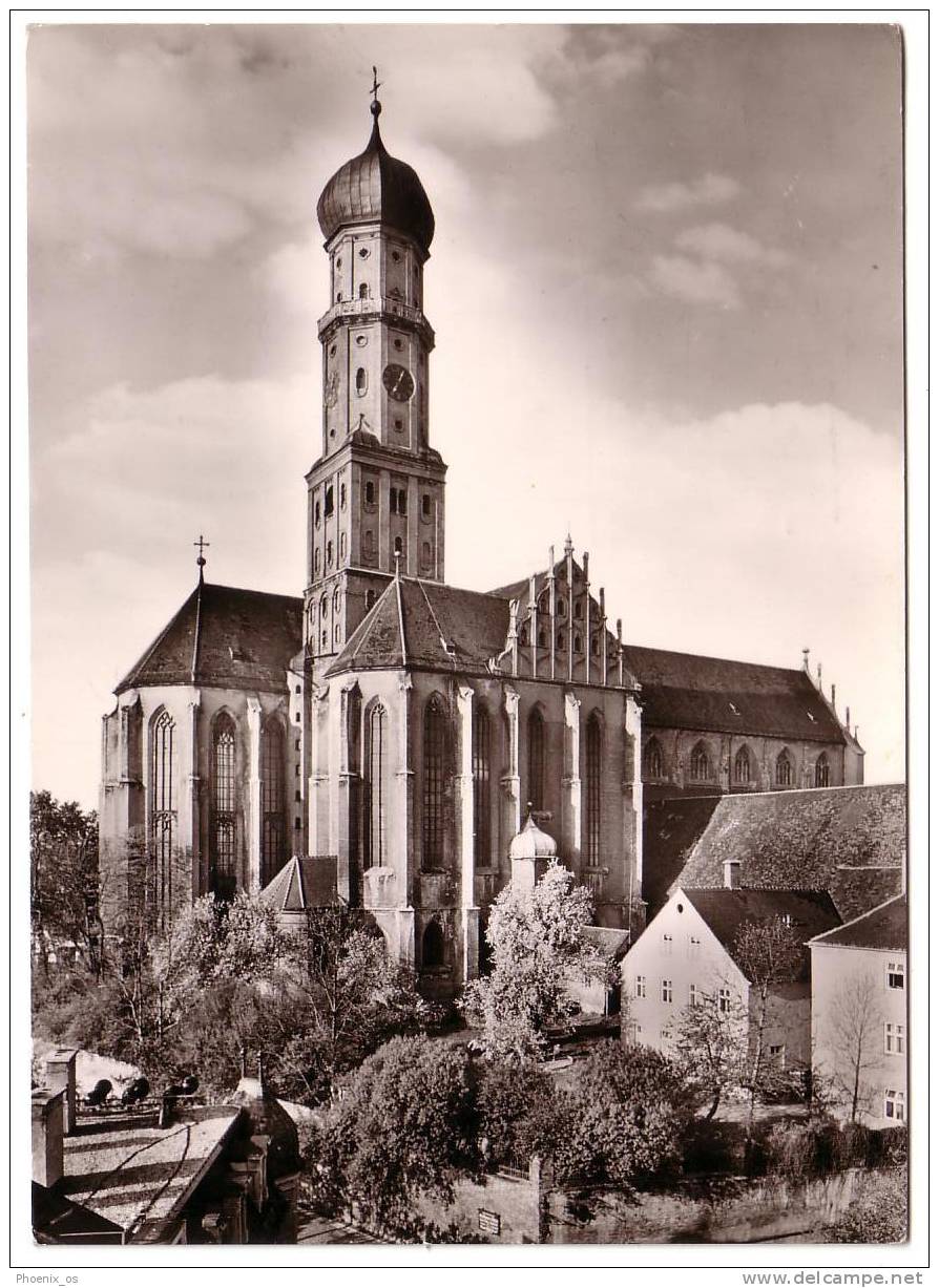 GERMANY - Augsburg, St. Ulrich Church, Year 1959 - Augsburg