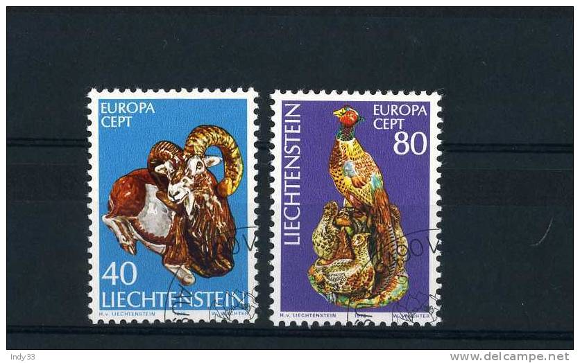 - TIMBRES EUROPA 1986 DU LIECHTENSTEIN    .  SANS CHARNIERE AVEC GOMME - 1976