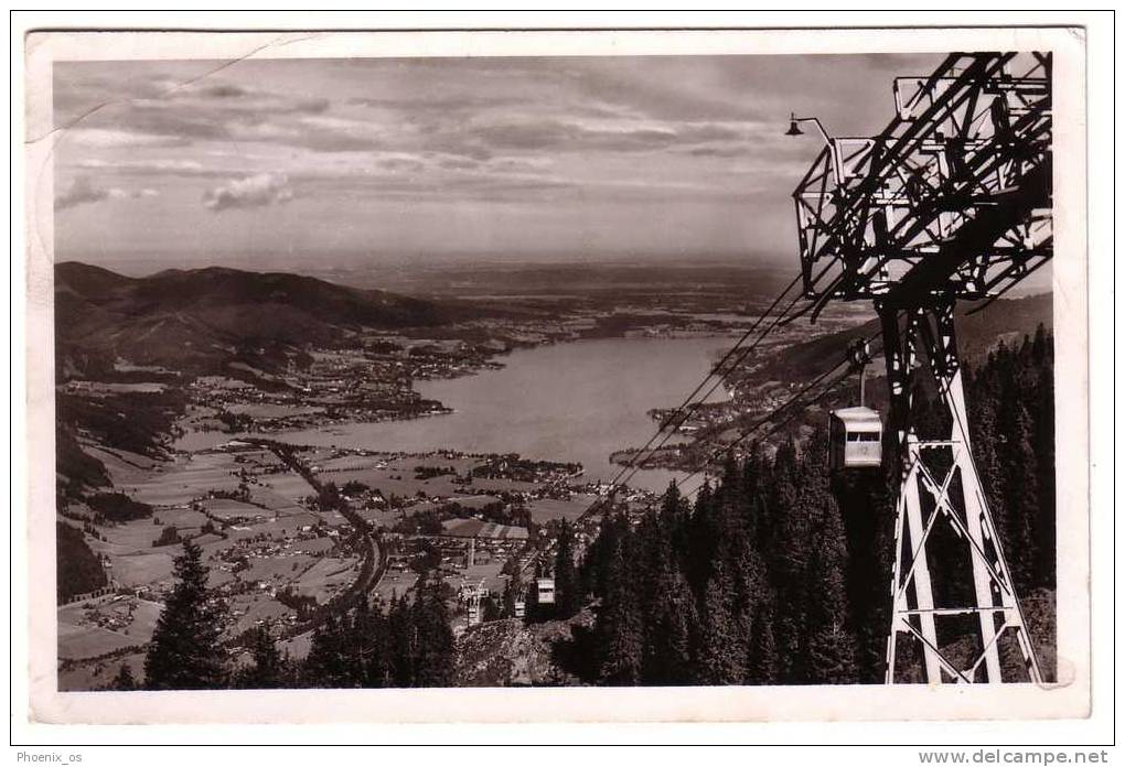 GERMANY - Tegernsee, Cableway, Year 1953 - Tegernsee