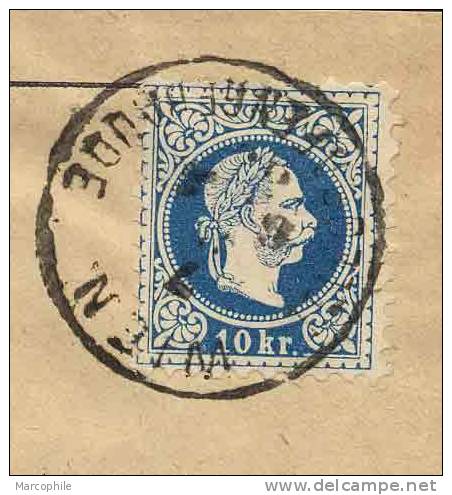 AUTRICHE - VIENNE / 1883 LETTRE POUR LA FRANCE - Briefe U. Dokumente