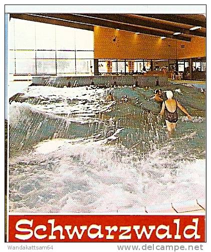 AK Langenbrand Schwarzwald Mehrbildkarte 6 Bilder Mit Freischach 14.10.90 - 14 591 KREUZTAL Nach 6450 Hanau / Main - Schömberg