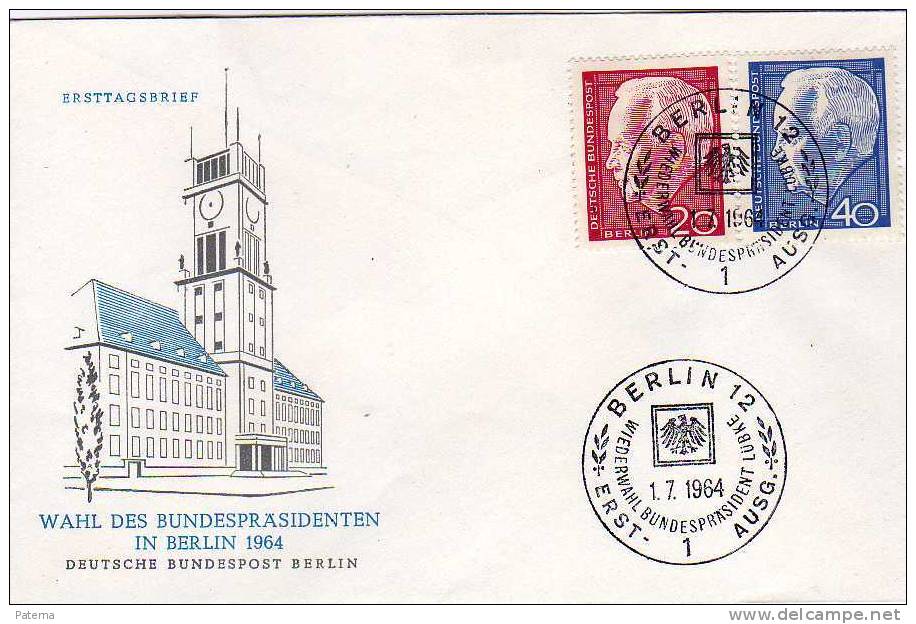 Carta, BERLIN 1964, (Alemania), Cover, Letter - Brieven En Documenten