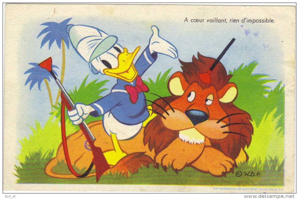 WALT DISNEY - DONALD DUCK  - F1452 - Autres & Non Classés