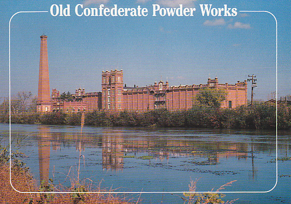 Old Confederate Powder Works, Sibley Mill, Augusta, Georgia - Augusta