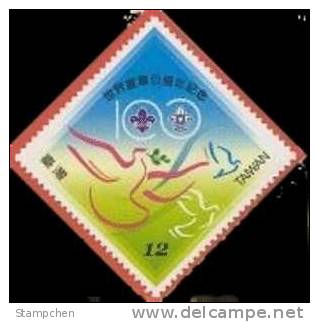 Taiwan 2007 Centenary Of World Boy Scouting Stamp Dove Bird Rope Boy Scout Movement - Neufs