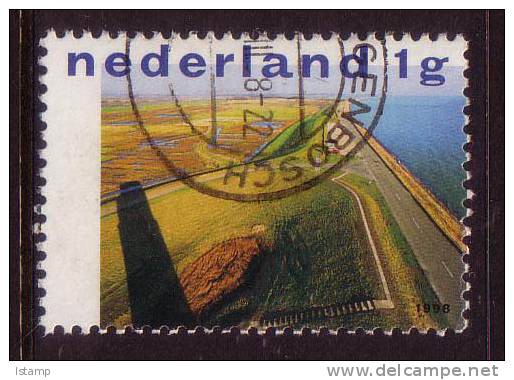 1998 - Nederland Waterlands 1g ROAD BRIDGE Stamp FU - Oblitérés