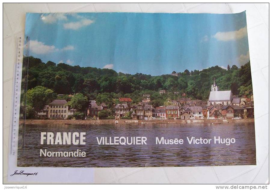 FRANCE VILLEQUIER . MUSÉE VICTOR HUGO . NORMANDIE - Autres & Non Classés