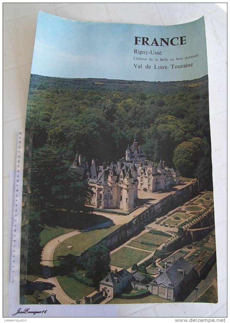 FRANCE, RIGNY USSÉ - CHATEAU DE LA BELLE AU BOIS DORMANT. VAL DE LOIRE. TOURAINE - Autres & Non Classés