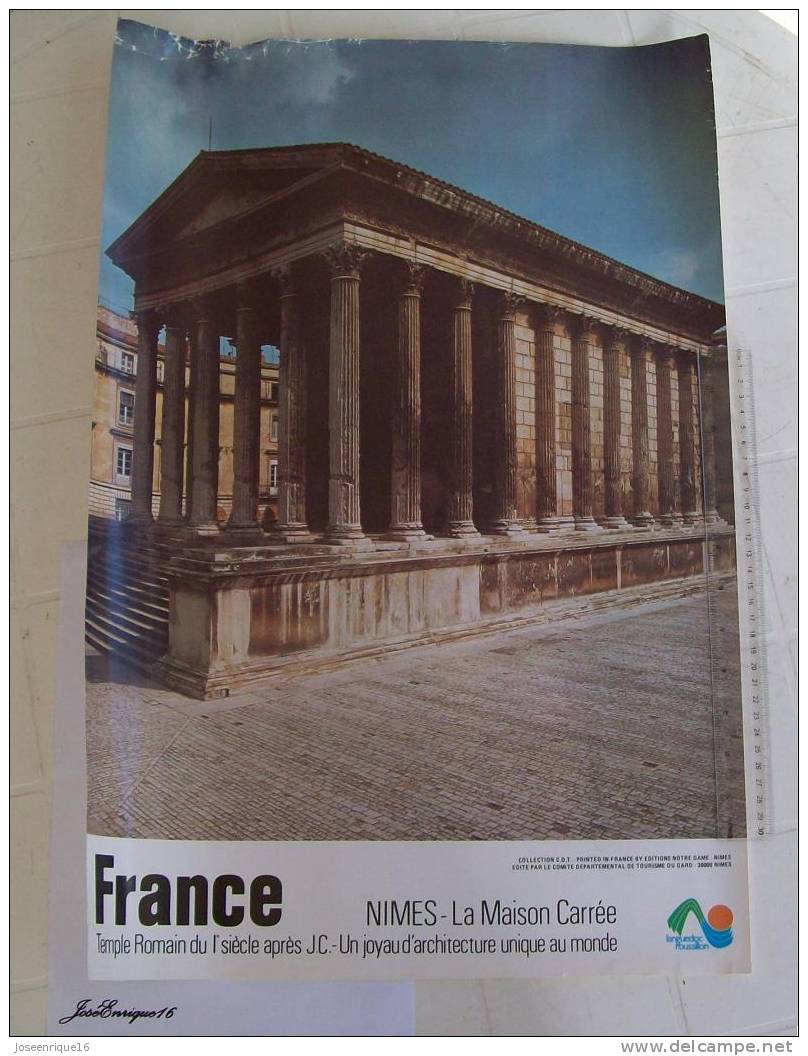 FRANCE NIMES - LA MAISON CARRÉE - TEMPLE ROMAIN S. I - Other & Unclassified