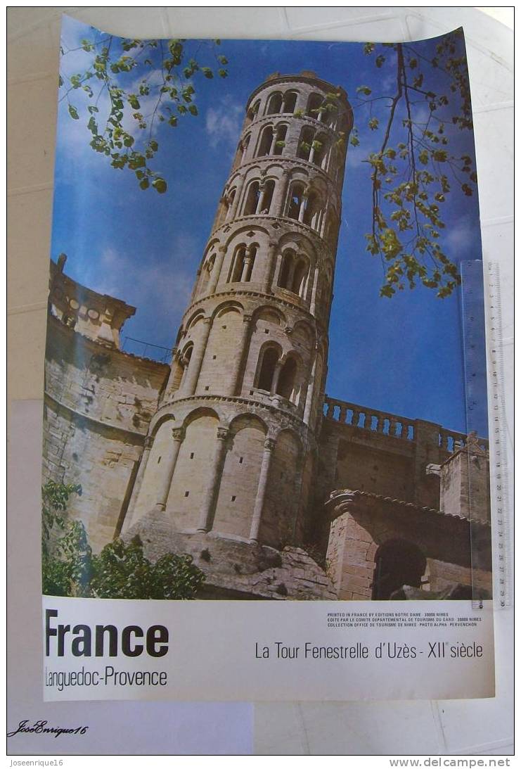 FRANCE LANGUEDOC PROVENCE - LA TOUR FENESTRELLE D´UZÉS   S.XII - Altri & Non Classificati