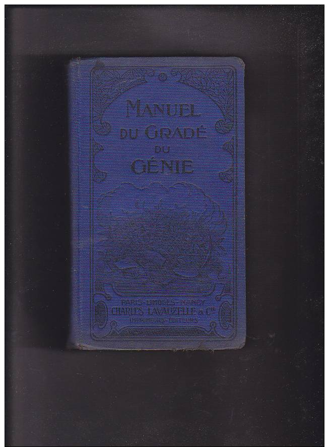 MANUEL DU GRADE DU GENIE   1931   ( Charnières Frottées) - Altri & Non Classificati