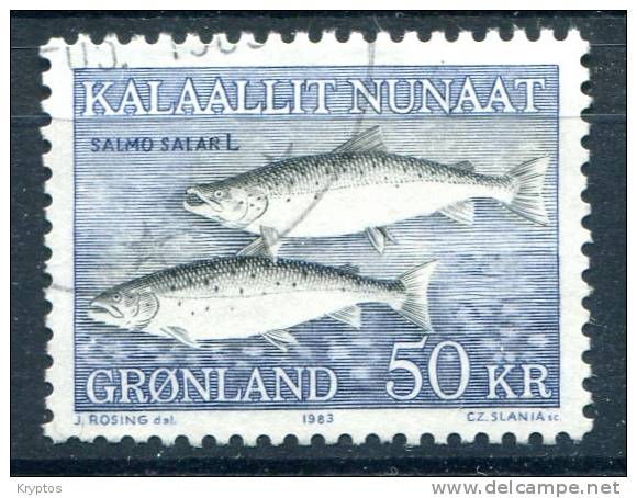 Greenland 1983. 50 Kroner. Flaked Salmon - Usados