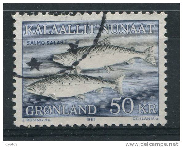 Greenland 1983. 50 Kroner. Flaked Salmon - Usados