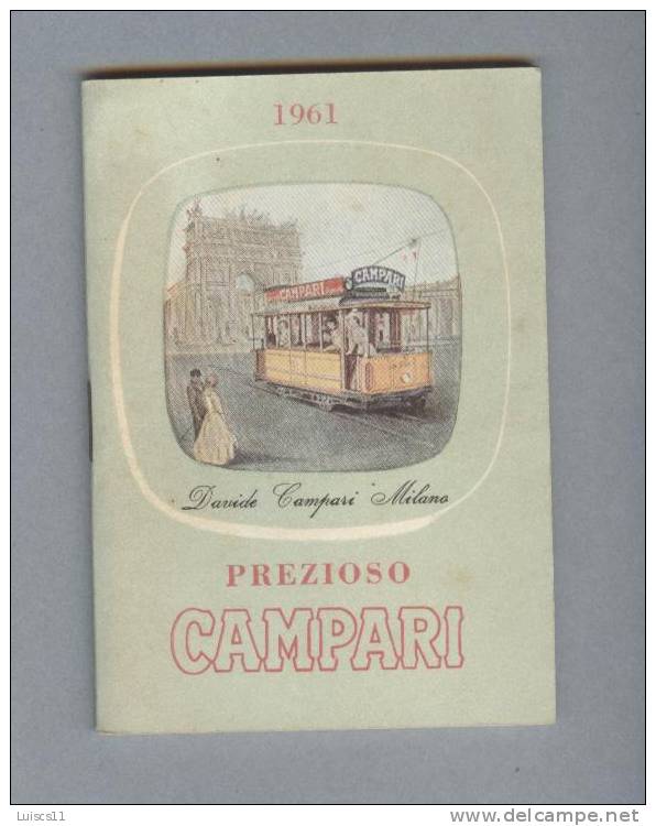 CAMPARI.....LIBRETTO..1961... - Alcohols