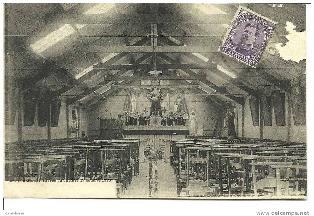 Carte Postale De Romedenne : Intérieur De L'Eglise . Ref : 391 - Philippeville