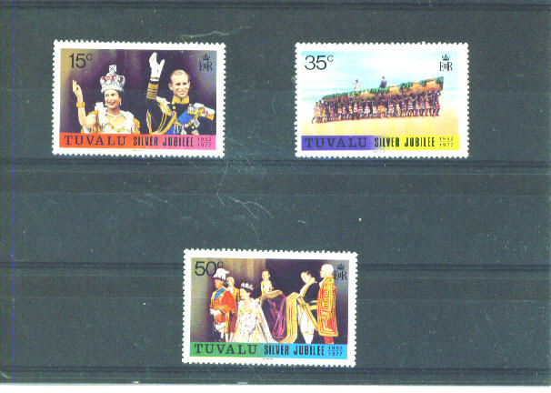 TUVALU - 1977 Silver Jubilee UM - Tuvalu