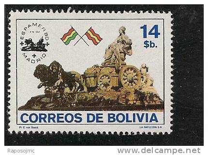 Bolivia 1980, Espamer 80. - Bolivia