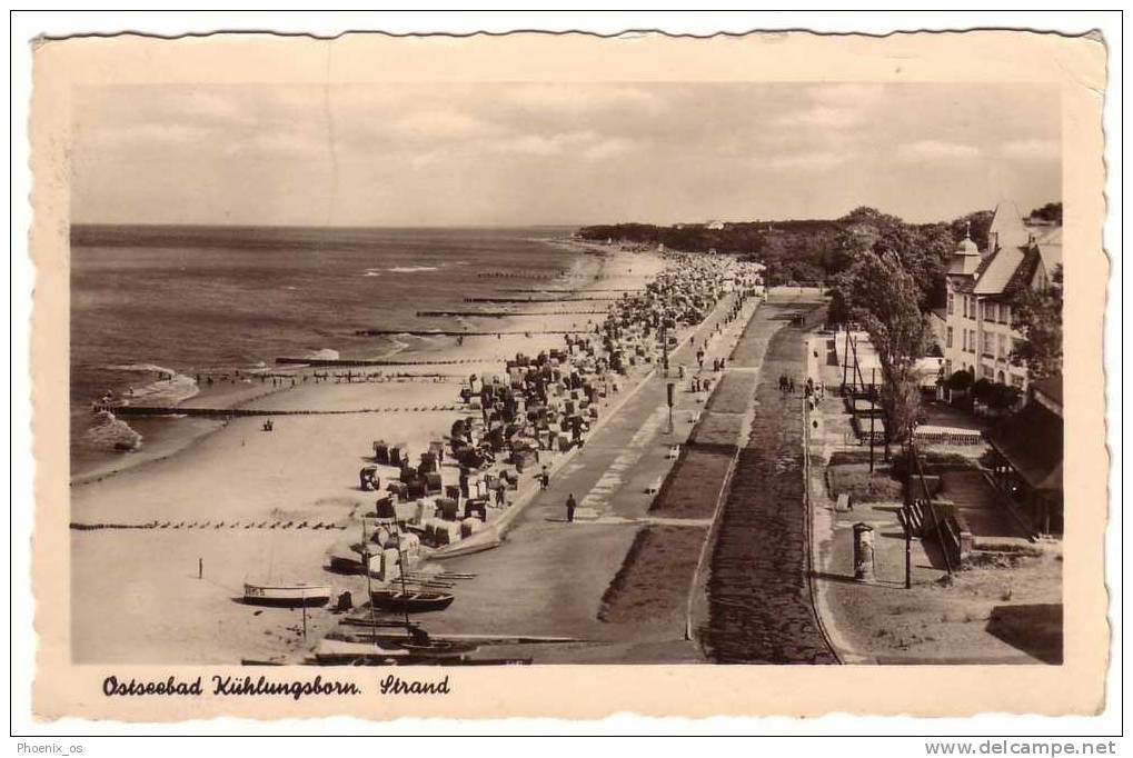 GERMANY - Kühlungsborn, Bathing Area, Year 1957 - Kuehlungsborn