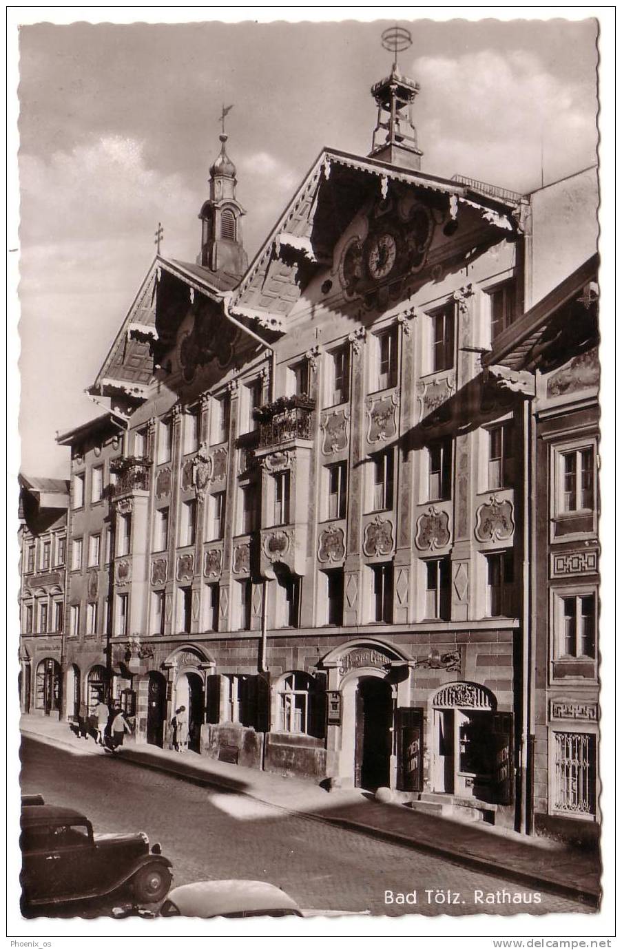 GERMANY - Bad Tölz , City Hall, Year 1955 - Bad Toelz