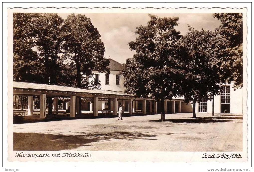 GERMANY - Bad Tölz, Park, No Stamps - Bad Tölz