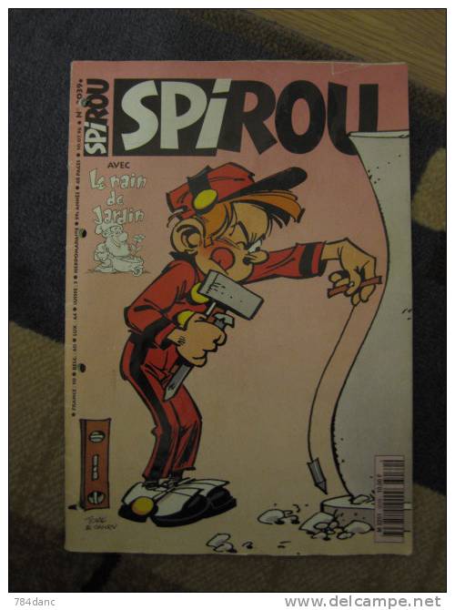 Spirou Avec Le Nain De Jardin 1996 - 3039 - Spirou Magazine