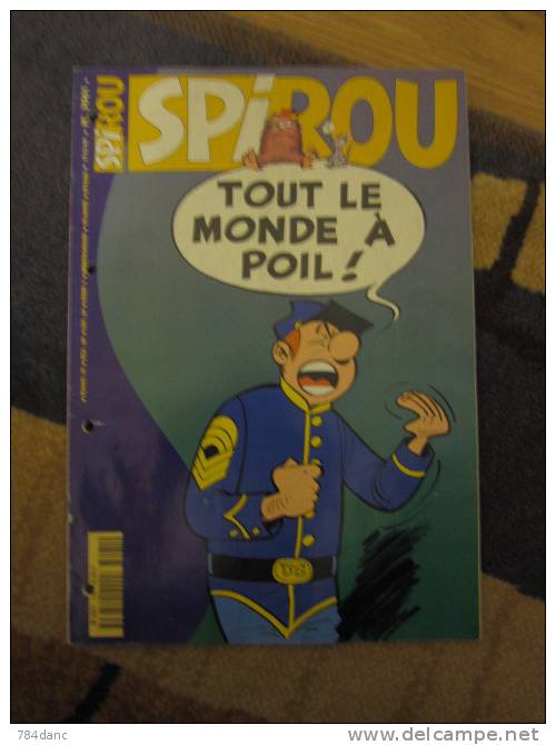 Spirou  1996 - 3061 Toute Le Monde A Poil - Spirou Magazine