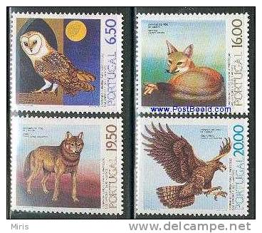 Portugal 1980 Birds Oiseaux VögelAnimals Fox  MNH - Andere & Zonder Classificatie