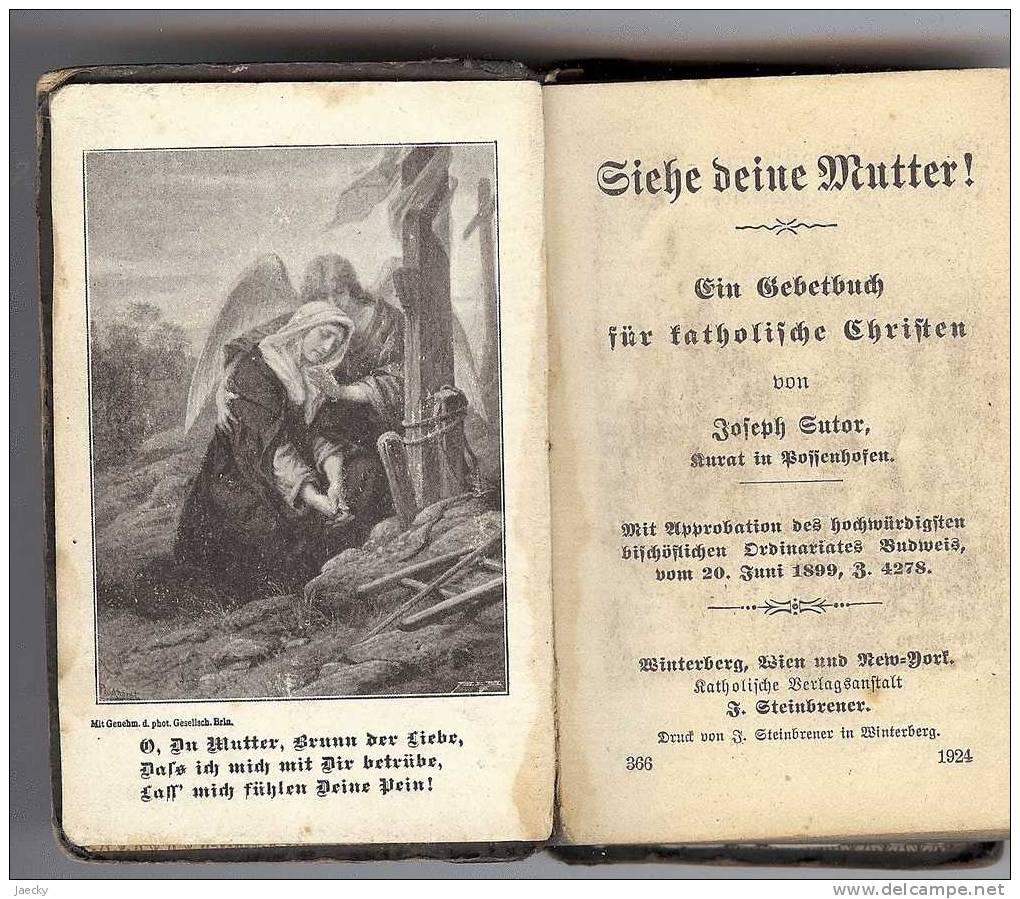 Gebetbuch Für Katholische Christen, 1899 - Christentum