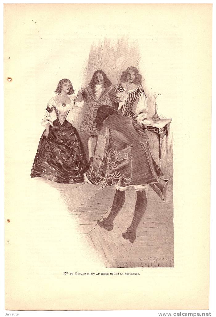Nouvelle De 1905 " LE MORT VIVANT Par Gustave Hue Illustrations De F.-M.Du MOND." - Nouvelles