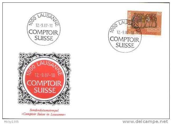 Schweiz / Switzerland - Sonderstempel / Special Cancellation (t125) - Covers & Documents