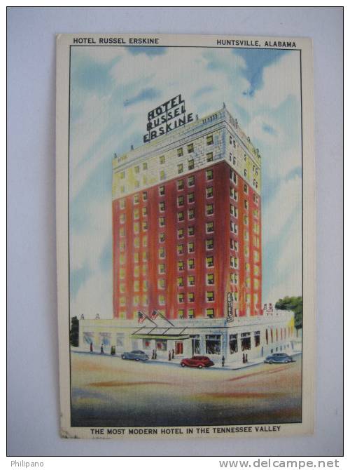 Huntsville Al   Hotel Russel Erskine    Linen - Autres & Non Classés