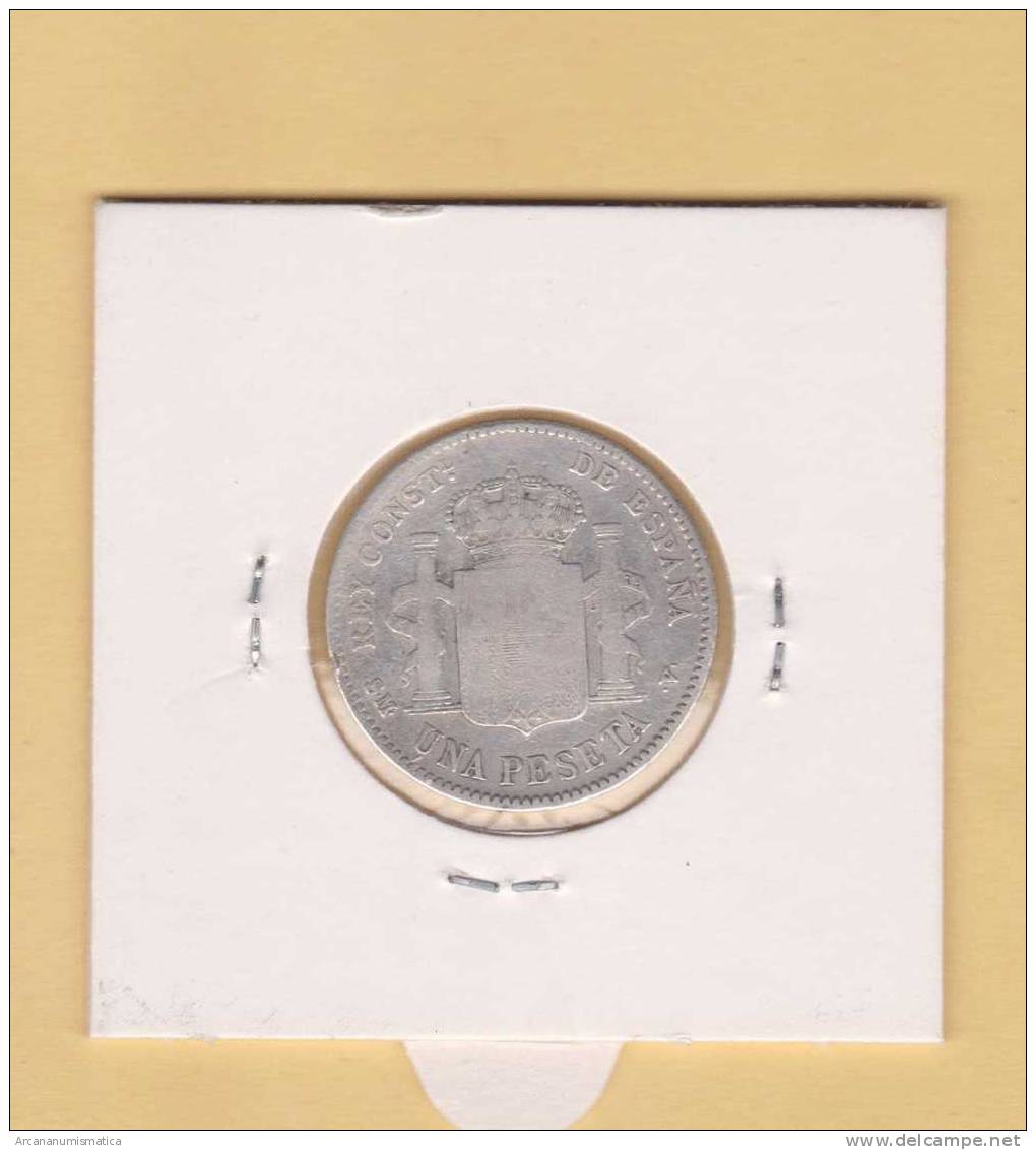 ESPAÑA  /  ALFONSO  XIII   1 PESETA  1.903  PLATA/SILVER  KM#721 MBC/VF   DL-9095 - Andere & Zonder Classificatie