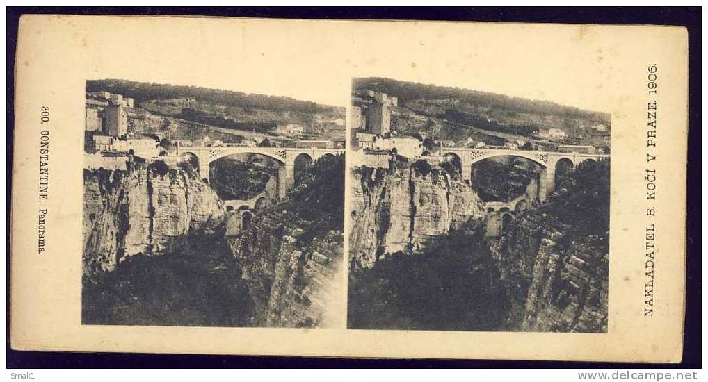 CONSTANTINE     Stereo 1906 - Stereoscopes - Side-by-side Viewers