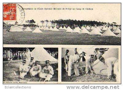 Ecole St Cyr Au Camp De Chalons. Le Campement - St. Cyr L'Ecole