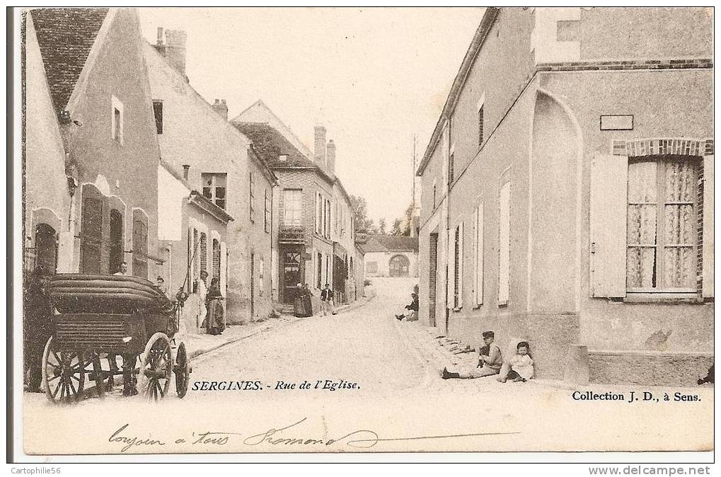 89 VILLEBOUGIS  - 11- Grande Rue - Villebougis