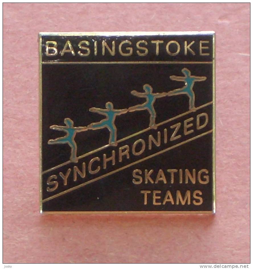 SYNCHRONIZED SKATING Basingstoke England Pin * Patinage Synchronisé Synchronisiertes Eislaufen Pattinaggio Sincronizzato - Wintersport