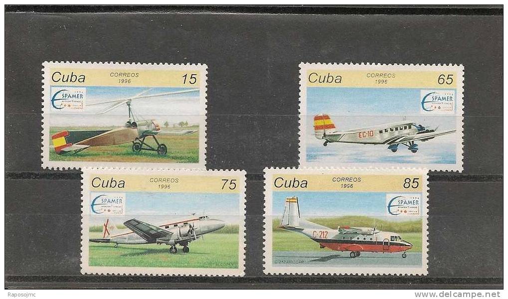 Cuba 1996, Espamer 96. - Nuevos