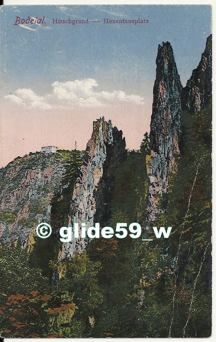 BODETAL - Hirschgrund - Hexentanzplatz - N° 353 (Postbriefkasten - Hotel Waldkater - Thale) - Maagdenburg